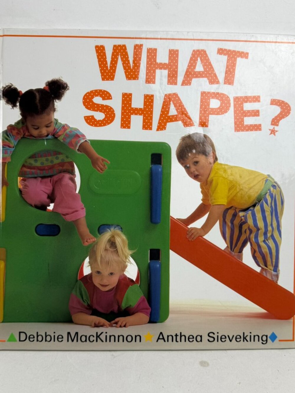 What Shape? Hardcover Debbie MacKinnon Anthea Sieveking Children's Picture Book